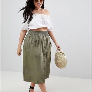 Asos midi skirt